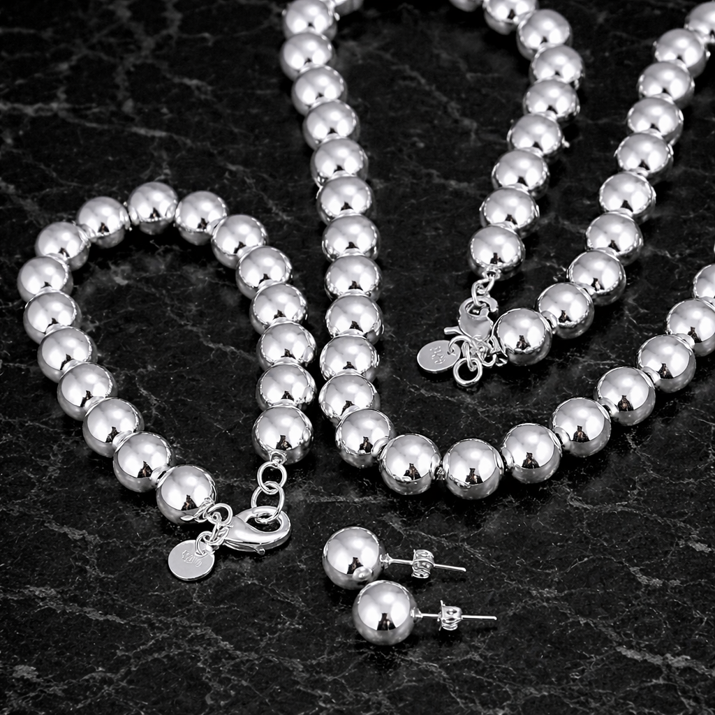 Conjunto de Joias em Prata 925 ✨ Elegância que Encanta