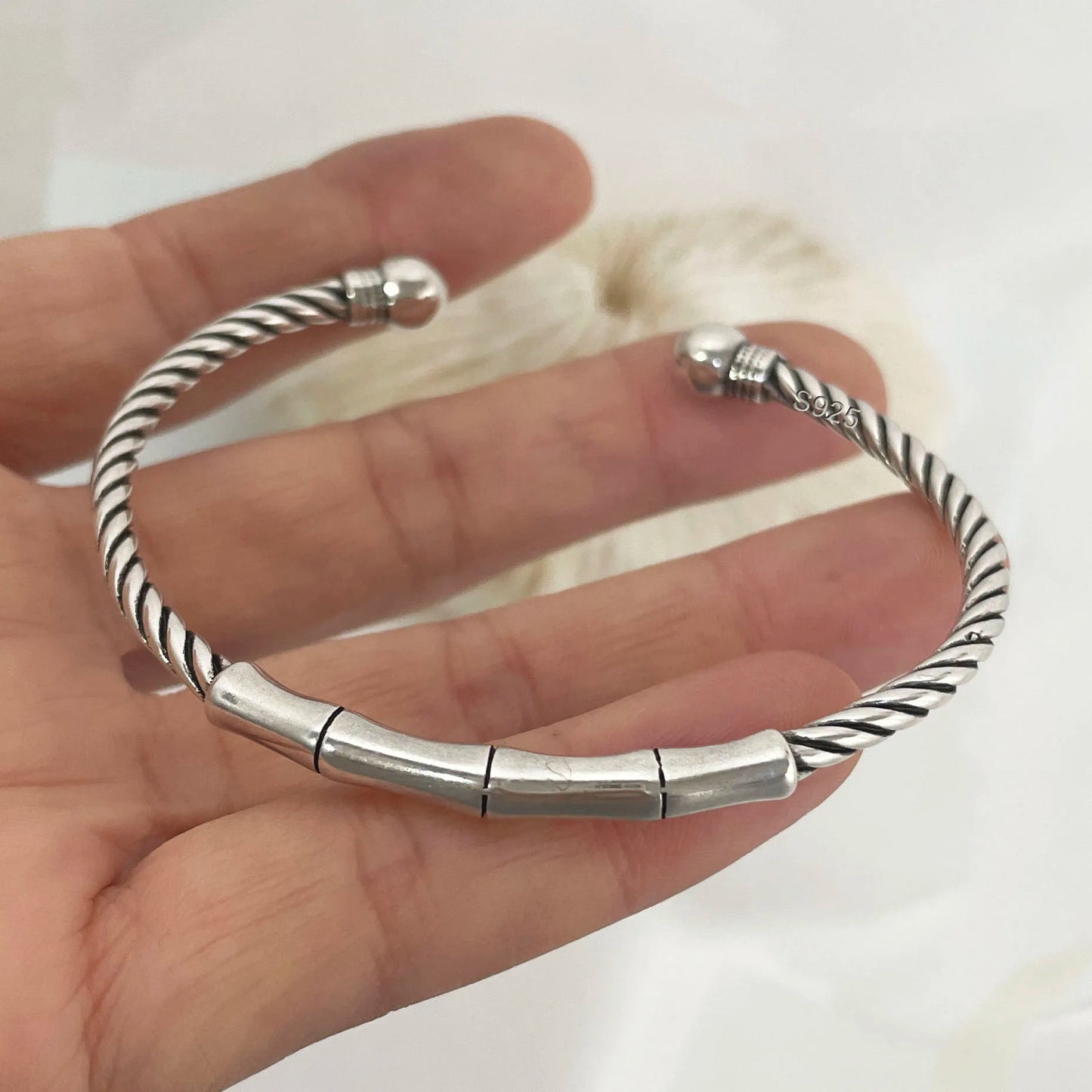 Pulseira Vintage Solid Prata 925
