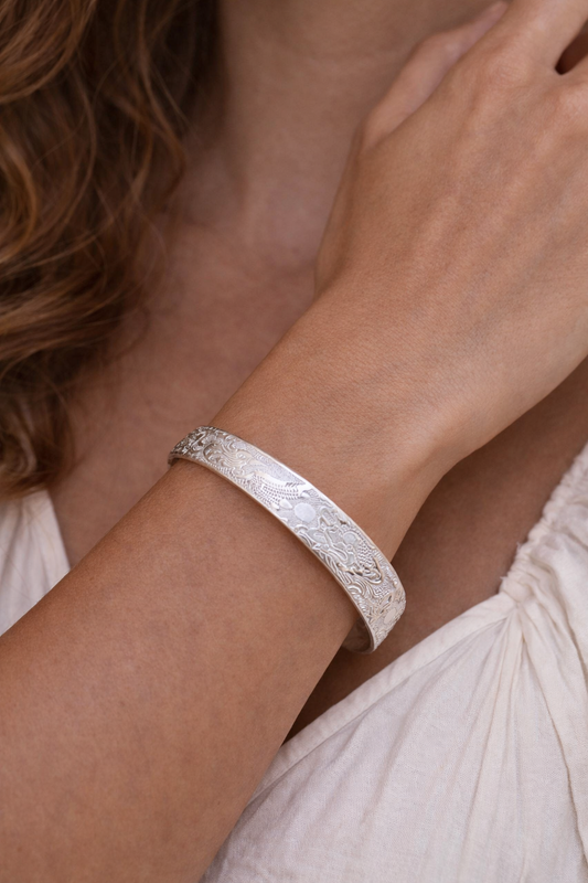 Pulseira Fénix em Prata 925 – Elegância e Renascimento