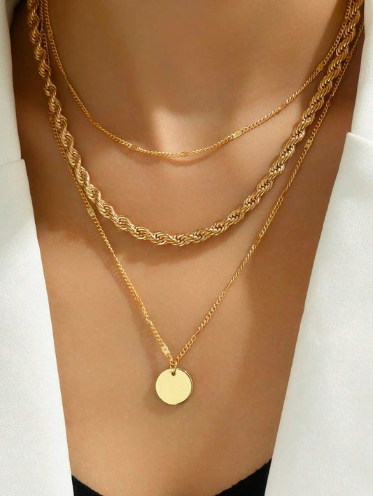 Colar Lumière Pingente Delicado Dourado