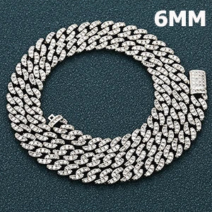 🔥 Colar Cuban Chain Iced 6MM