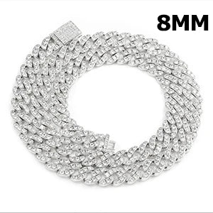 🔥 Colar Cuban Chain Iced 6MM