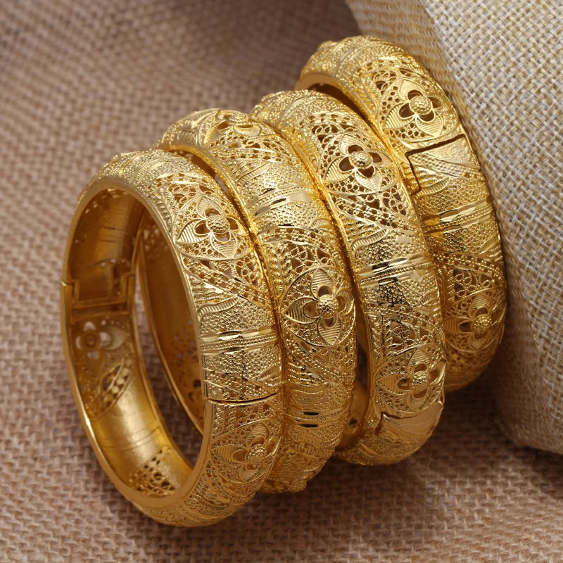 Pulseira Royale Dubai Banho ouro 24K