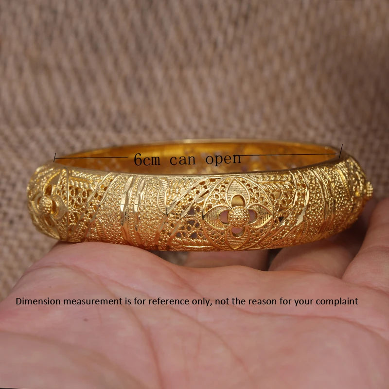 Pulseira Royale Dubai Banho ouro 24K