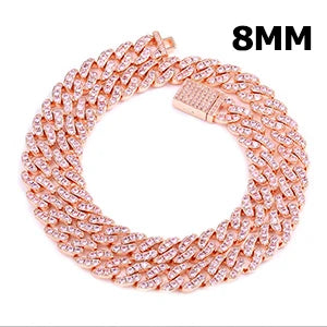 🔥 Colar Cuban Chain Iced 6MM