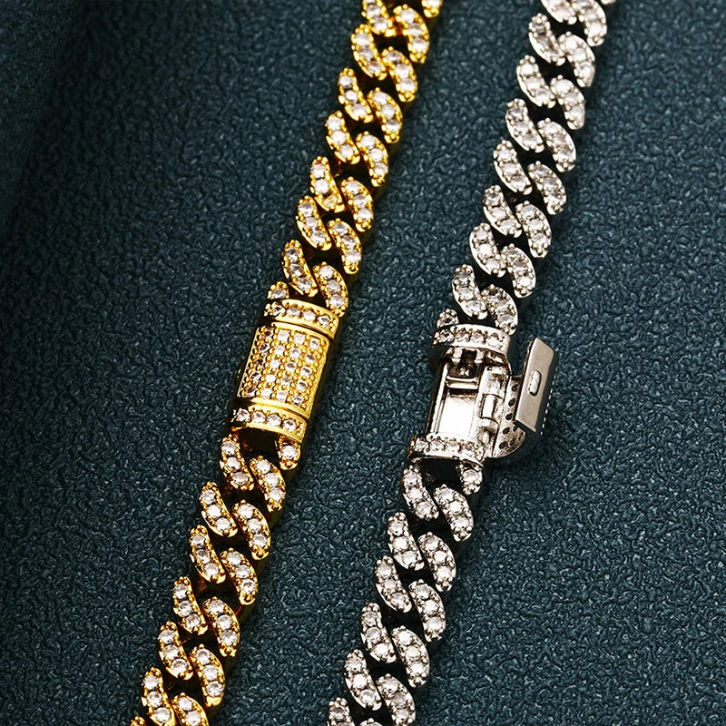 🔥 Colar Cuban Chain Iced 6MM