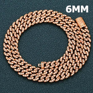 🔥 Colar Cuban Chain Iced 6MM