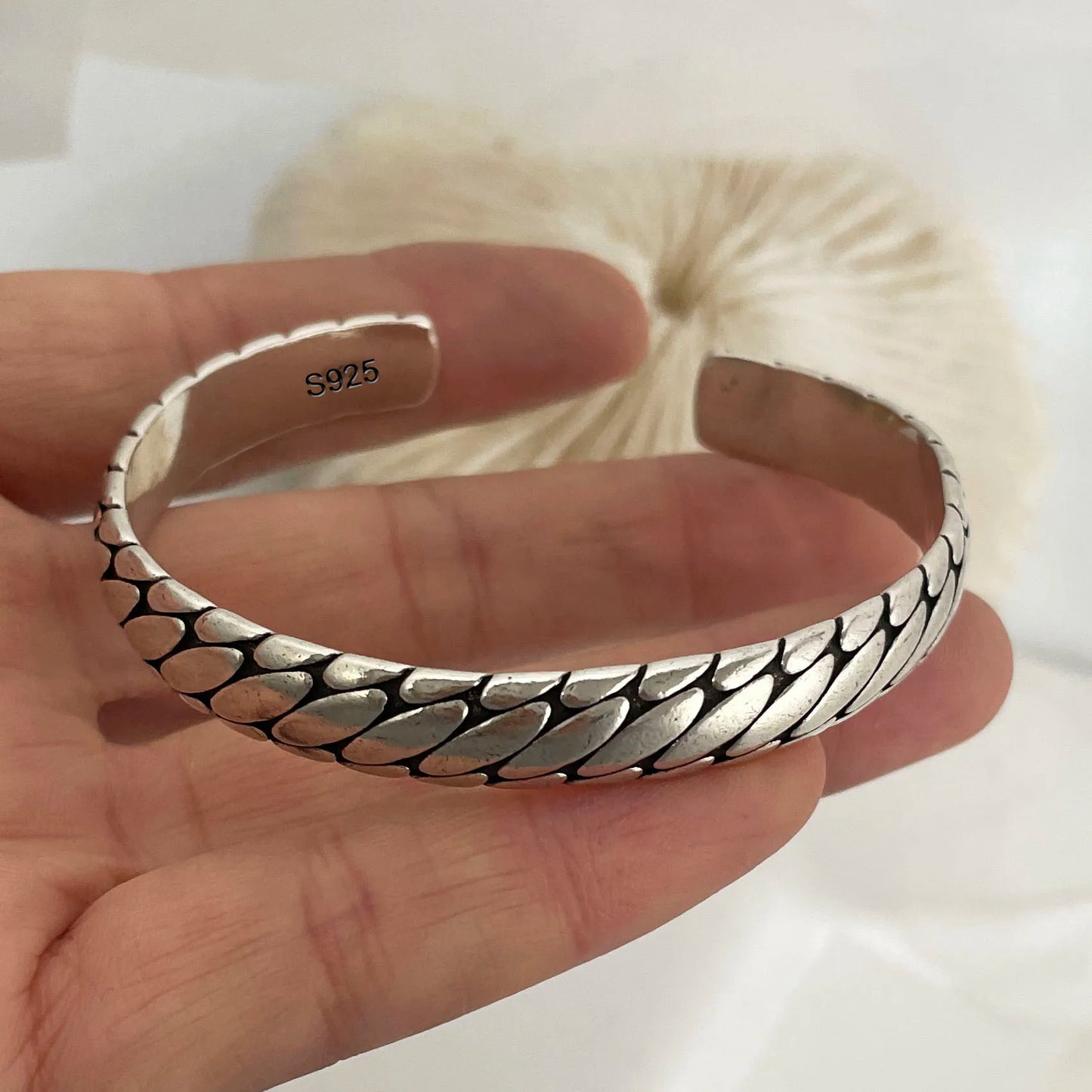 Pulseira Vintage Solid Prata 925