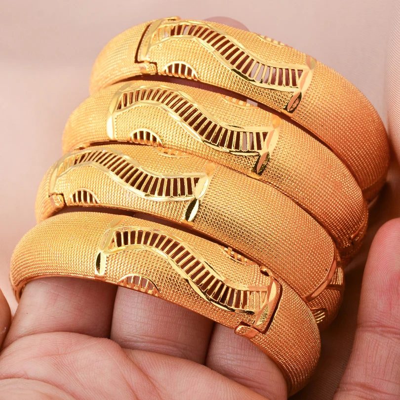 Pulseira Royale Dubai Banho ouro 24K