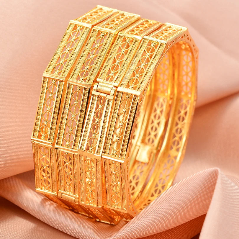 Pulseira Royale Dubai Banho ouro 24K