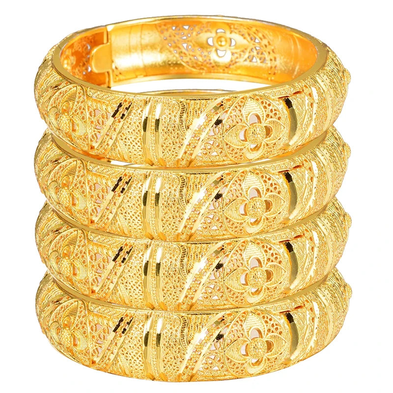 Pulseira Royale Dubai Banho ouro 24K