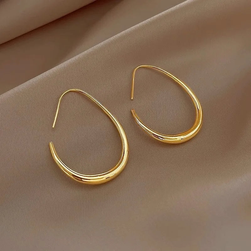 Elipse dourada _ 925 prata esterlina