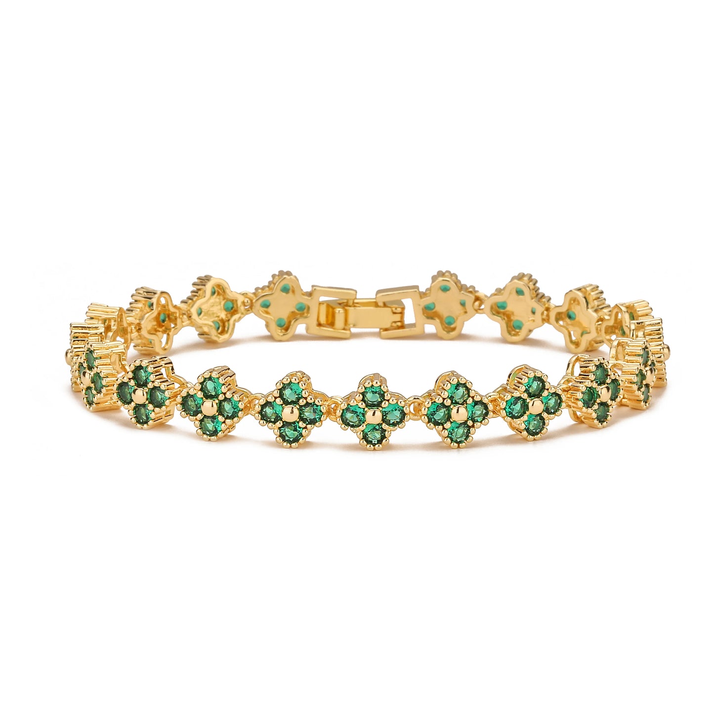 Colar + pulseira Acabamento em banho de ouro 18K
