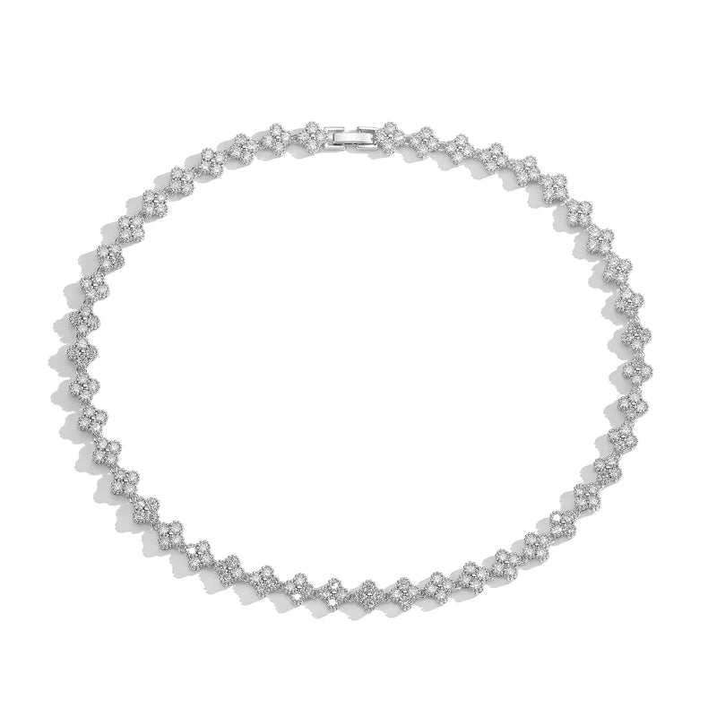 Colar + pulseira Acabamento em banho de ouro 18K