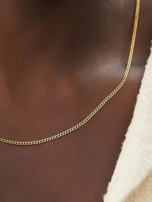 Colar Vintage Steel Chain