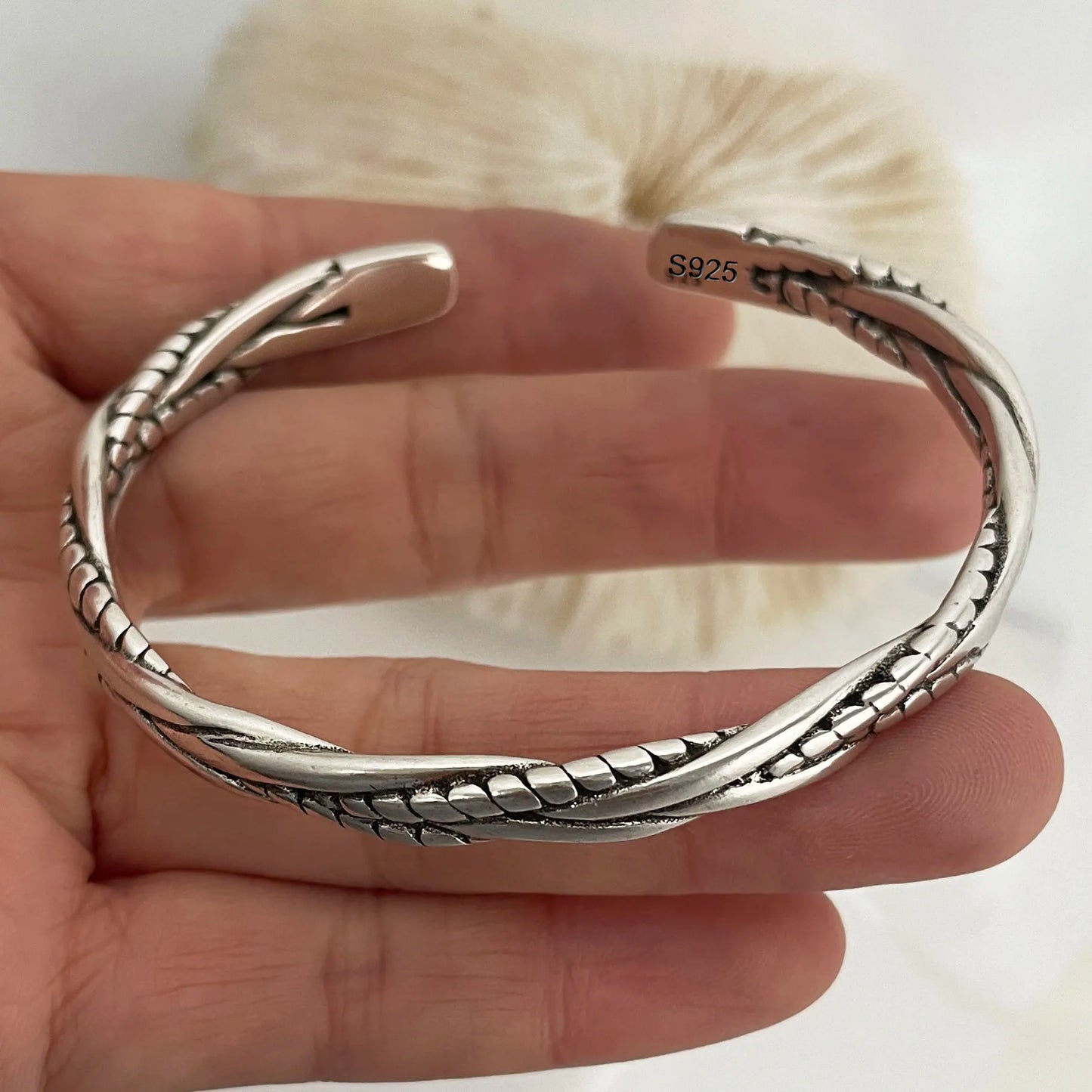 Pulseira Vintage Solid Prata 925