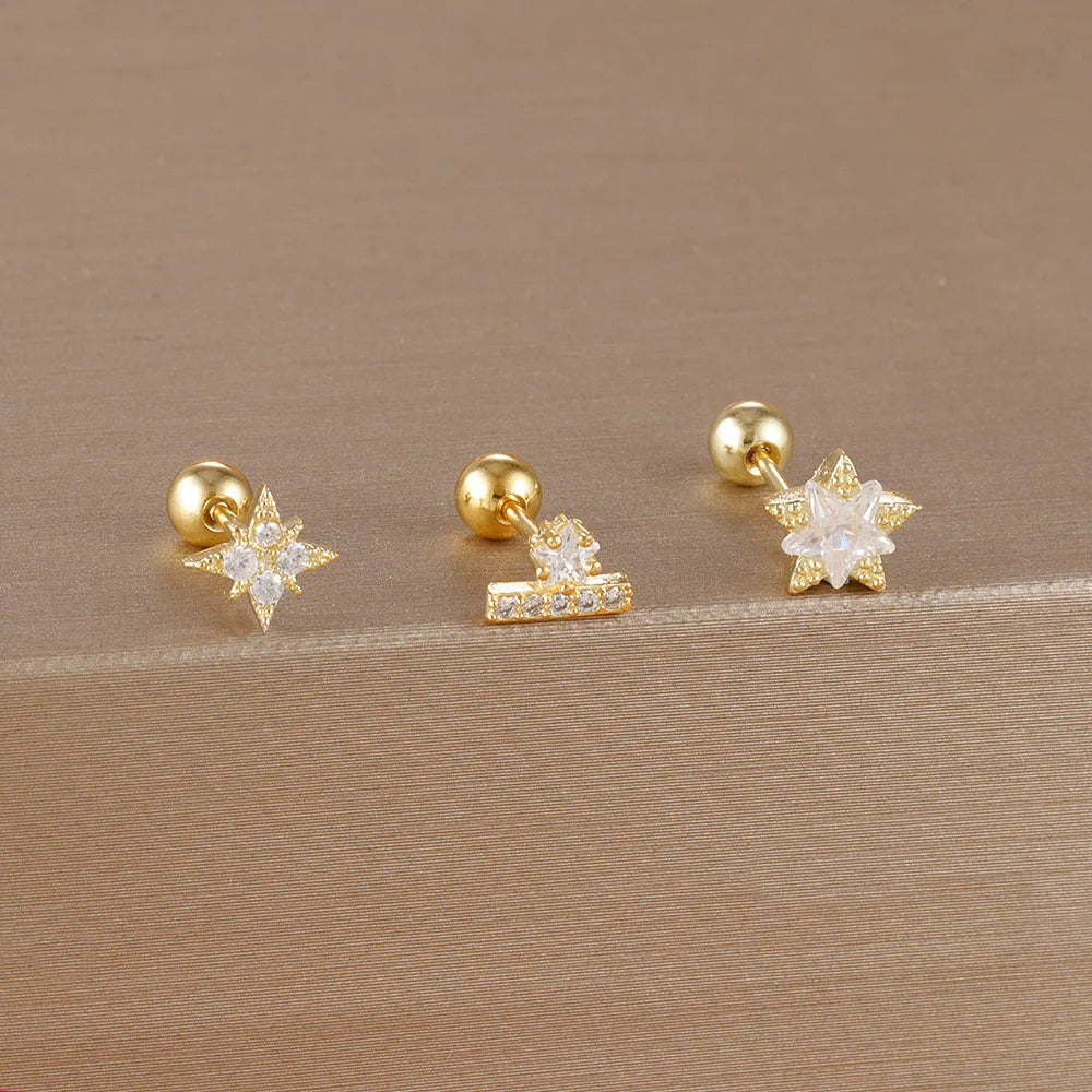 Brincos de Cristal Premium – Elegância que Ilumina_ VÁRIOS MODELOS_banho de ouro de 18K