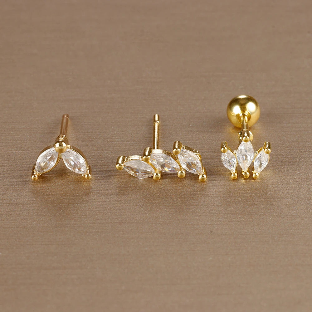 Brincos de Cristal Premium – Elegância que Ilumina_ VÁRIOS MODELOS_banho de ouro de 18K