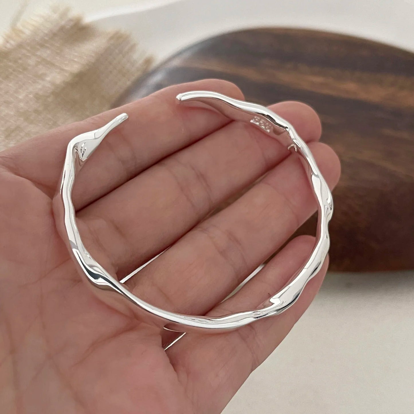 Pulseira Vintage Solid Prata 925
