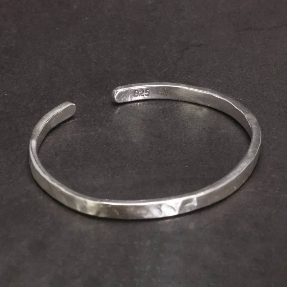 Pulseira Hammered Prata 925
