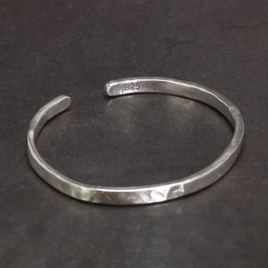 Pulseira Hammered Prata 925