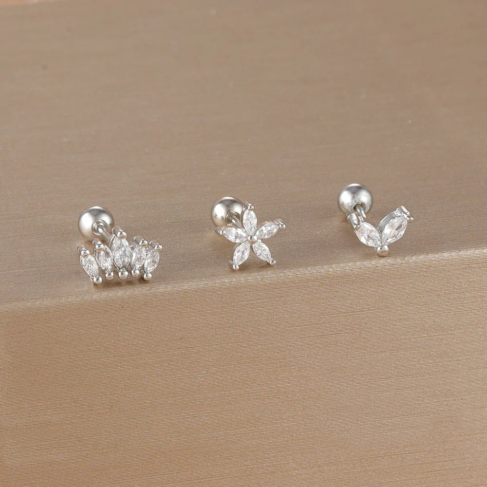 Brincos de Cristal Premium – Elegância que Ilumina_ VÁRIOS MODELOS_banho de ouro de 18K