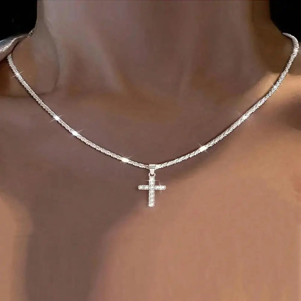 Colares e pulseiras _ Brilhante com Zircónia – Elegância Intemporal
