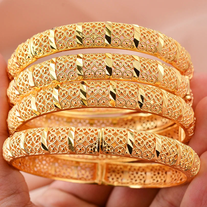 Pulseira Royale Dubai Banho ouro 24K