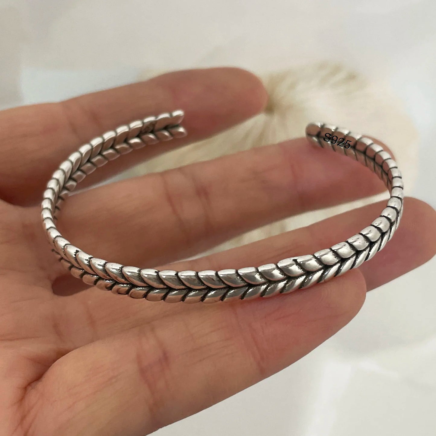 Pulseira Vintage Solid Prata 925