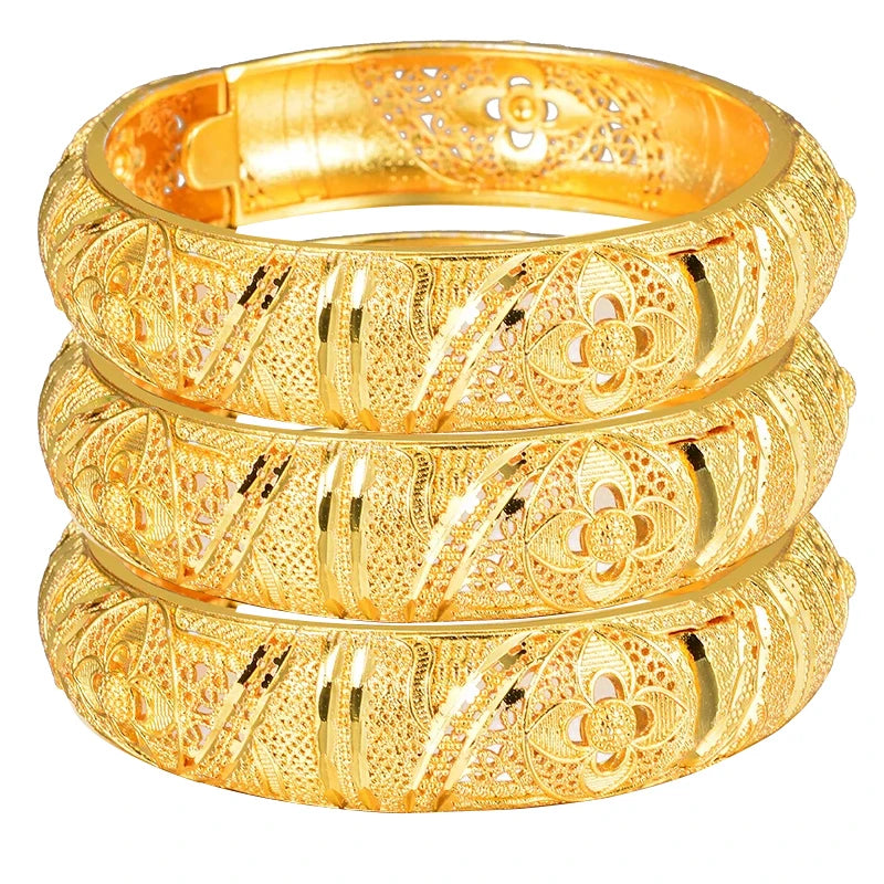 Pulseira Royale Dubai Banho ouro 24K