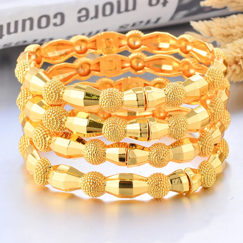 Pulseira Royale Dubai Banho ouro 24K