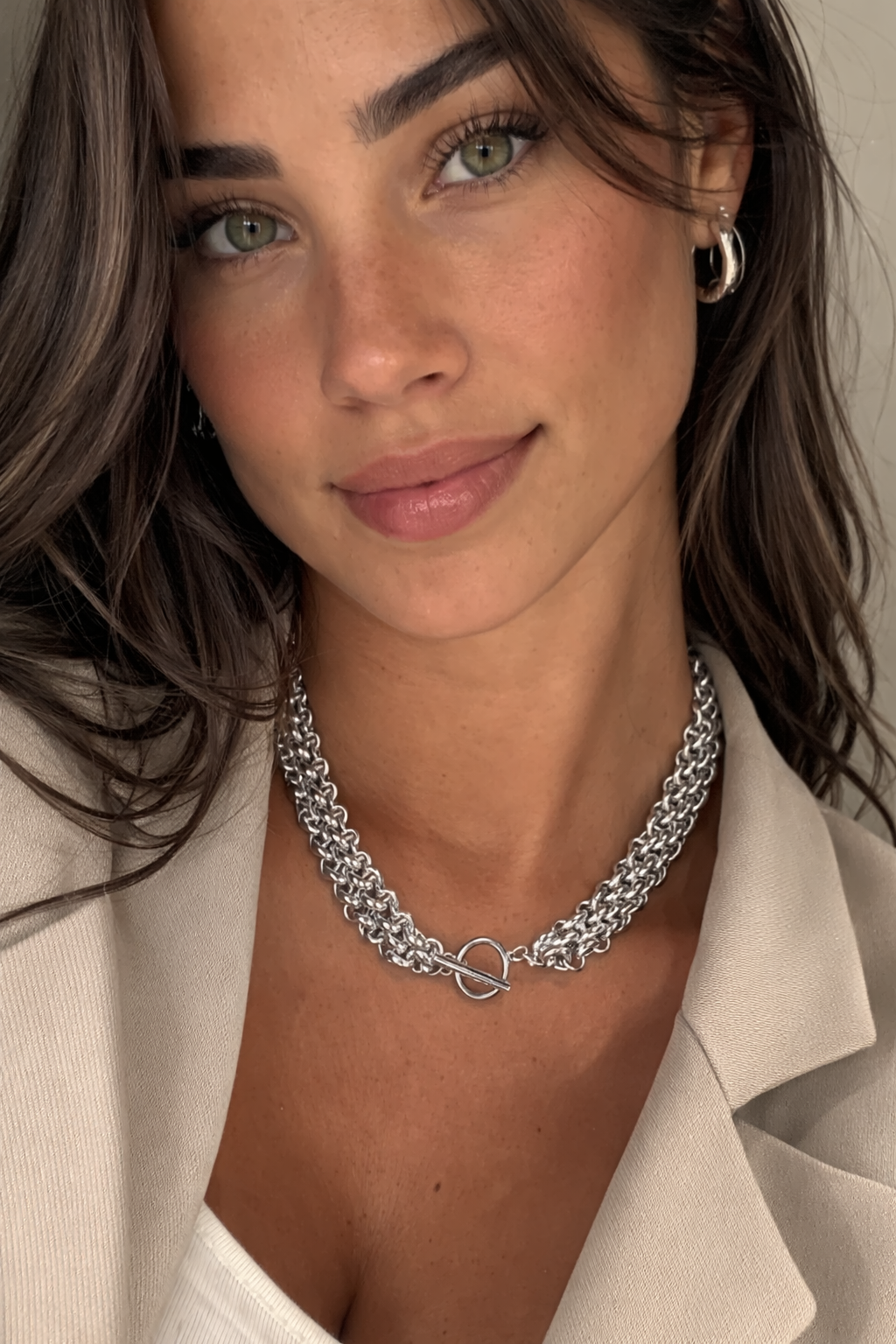 Colar e Pulseira Lumina 🌻 aço inoxidável 316